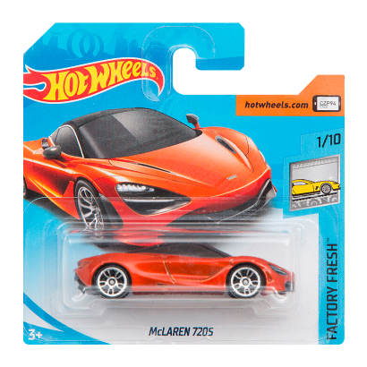 Машинка Базова Hot Wheels McLaren 720S Factory Fresh 1:64 DTW83 Orange - Retromagaz