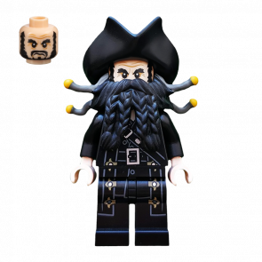 Фігурка Lego Pirates of the Caribbean Blackbeard Films poc007 Б/У - Retromagaz