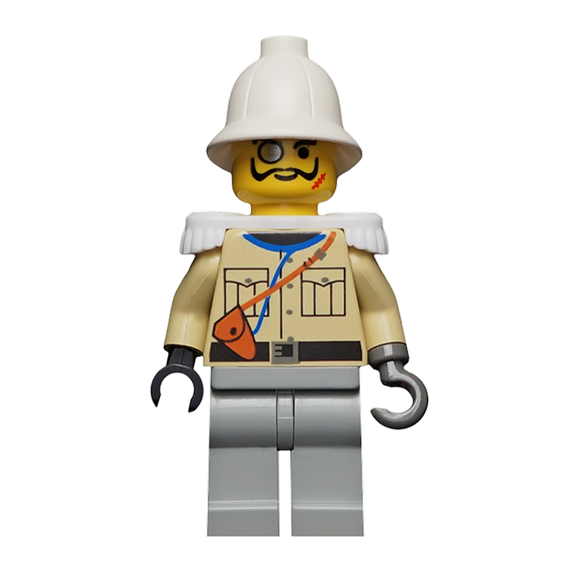 Фігурка Lego Adventurers Lord Sam Sinister Baron von Barron Adventure adv039 Б/У - Retromagaz