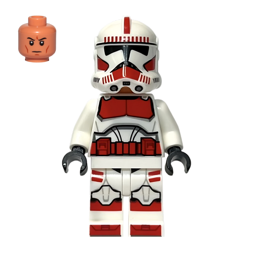 Фигурка Lego Республика Clone Shock Trooper Coruscant Guard Phase 2 Star Wars sw1305 75372 Новый - Retromagaz
