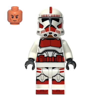 Фигурка Lego Республика Clone Shock Trooper Coruscant Guard Phase 2 Star Wars sw1305 75372 Новый - Retromagaz