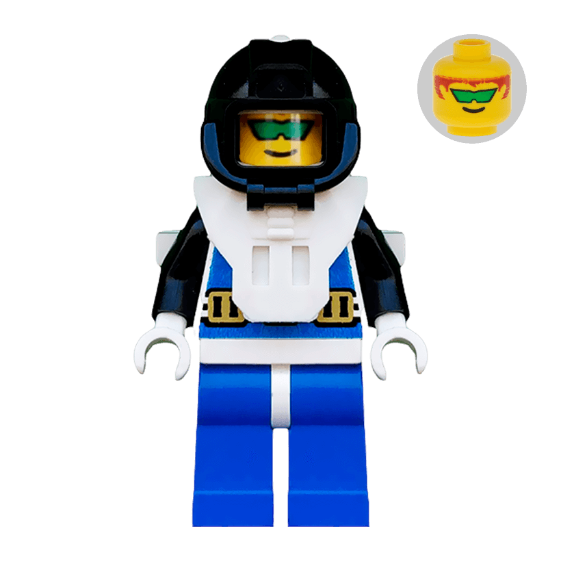 Фигурка Lego Aquazone Aquanaut 2 Space aqu002 Б/У - Retromagaz
