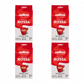 Набор Кофе Молотый Lavazza 4шт Qualita Rossa 250g