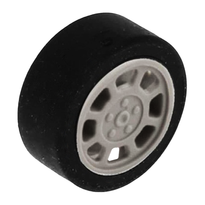 Колесо 20шт Lego Збірне 11mm D. x 6mm 93593c01 4621178 50945 50951 4246901 Light Bluish Grey Б/У - Retromagaz