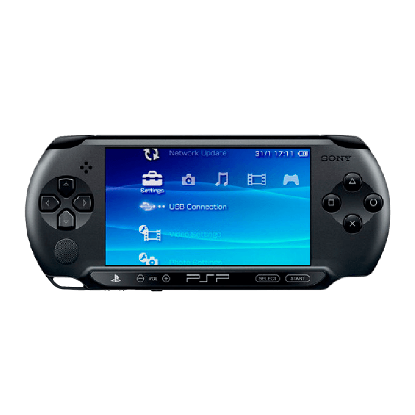 Консоль Sony PlayStation Portable Street PSP-E1xxx Модифікована 32GB Black Б/У - Retromagaz