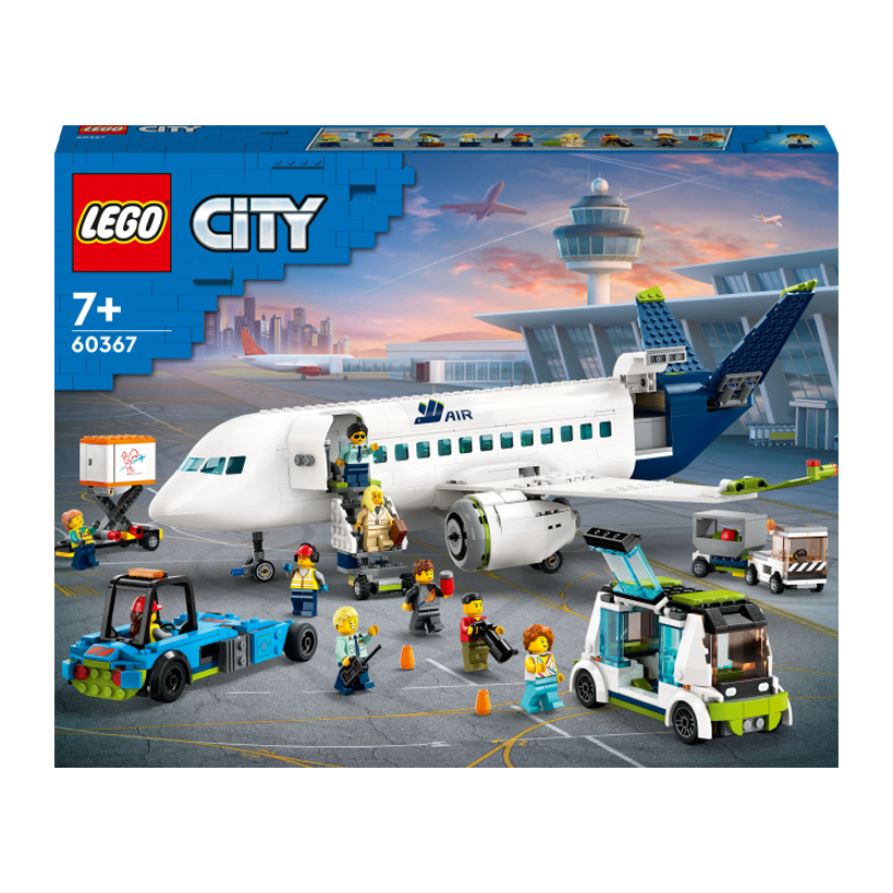 Конструктор Lego Пасажирський Літак City 60367 Новий - Retromagaz