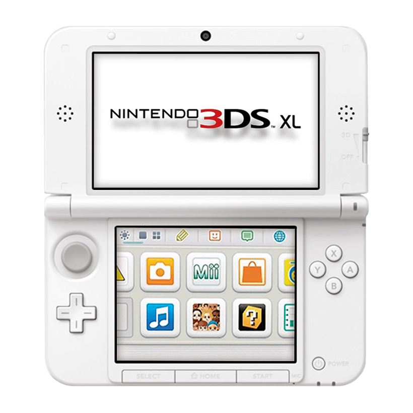 Консоль Nintendo 3DS XL Модифікована 32GB White + 10 Вбудованих Ігор Б/У - Retromagaz