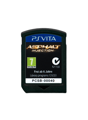 Игра Sony PlayStation Vita Asphalt: Injection Английская Версия Без Обложки Б/У Хороший
