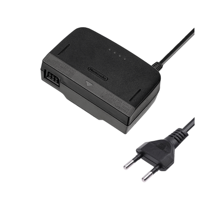 Блок Питания Nintendo N64 NUS-002 12V 0.8A Black 2.3m Б/У - Retromagaz