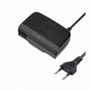 Блок Питания Nintendo N64 NUS-002 12V 0.8A Black 2.3m Б/У - Retromagaz