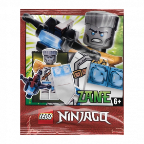 Конструктор Lego Фігурка Zane Foil Pack #7 Hero Hair Ninjago 892173 njo690 Новий - Retromagaz