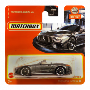 Машинка Велике Місто Matchbox Mercedes-AMG SL 63 Highway 1:64 HVN62 Grey - Retromagaz