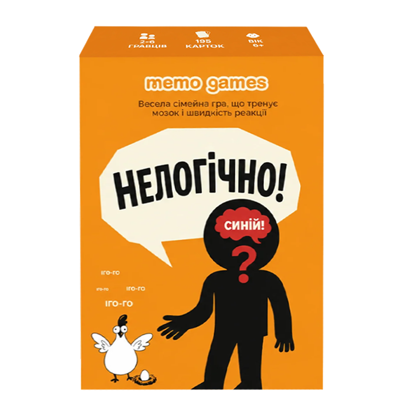 Настільна Гра Нелогічно! - Retromagaz