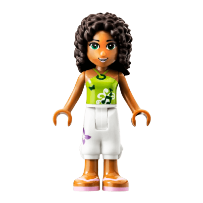 Фігурка Lego Andrea White Cropped Trousers Friends Girl frnd004 Б/У - Retromagaz