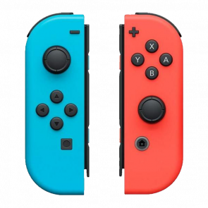 Контроллеры Беспроводной Nintendo Switch Joy-Con Blue Red Б/У - Retromagaz
