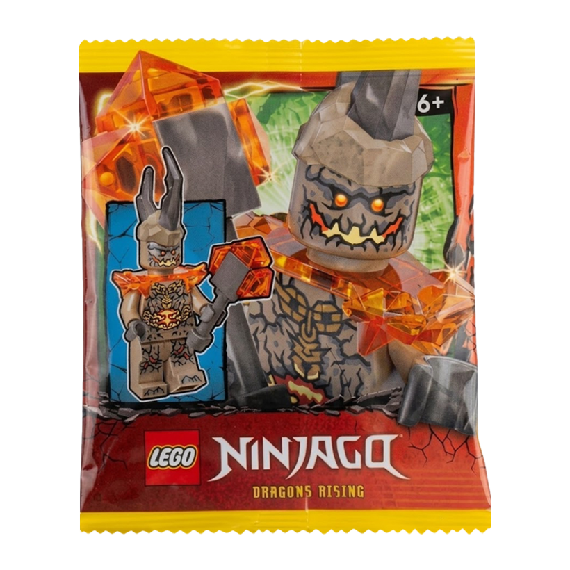 Конструктор Lego Фигурка Earth Monster Paper Bag Ninjago L0002202 njo1030 Новый - Retromagaz