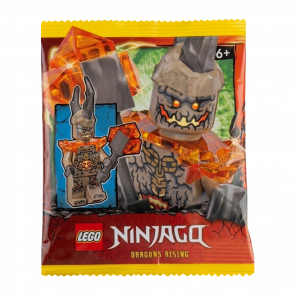 Конструктор Lego Фигурка Earth Monster Paper Bag Ninjago L0002202 njo1030 Новый - Retromagaz