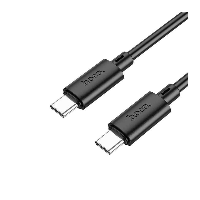 Кабель Hoco X88 Magic Silicone 60W USB Type-C - USB Type-C Black 1m - Retromagaz