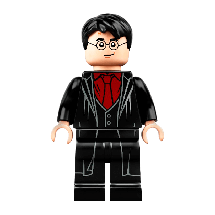 Фігурка Lego Harry Potter Dark Red Shirt and Tie Black Robe Films hp232 Б/У - Retromagaz