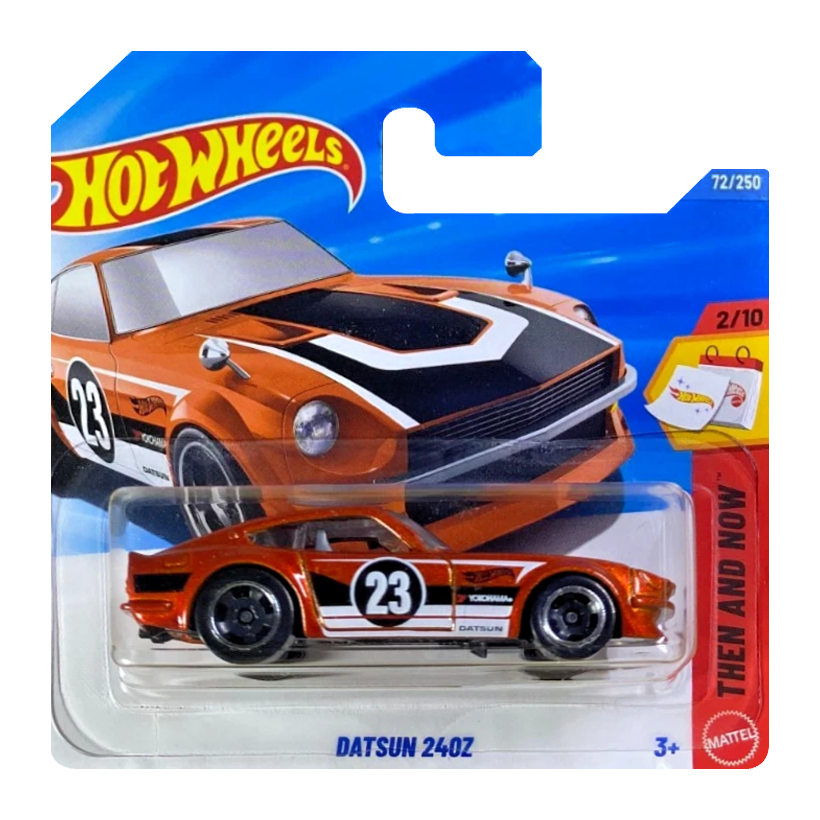 Машинка Базовая Hot Wheels Datsun 240Z HW Art Cars 1:64 JJJ38 Orange - Retromagaz