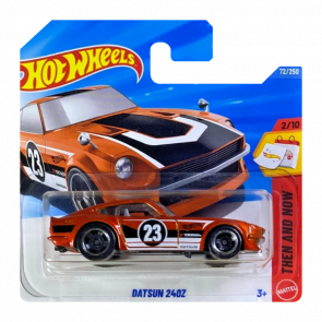 Машинка Базовая Hot Wheels Datsun 240Z HW Art Cars 1:64 JJJ38 Orange - Retromagaz