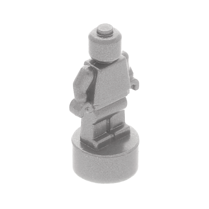 Другое Lego Statuette Trophy 90398 53017 4618784 Metallic Silver Б/У - Retromagaz