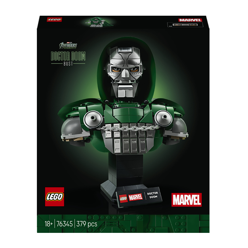 Конструктор Lego Бюст Доктора Дума Marvel 76345 Новий - Retromagaz
