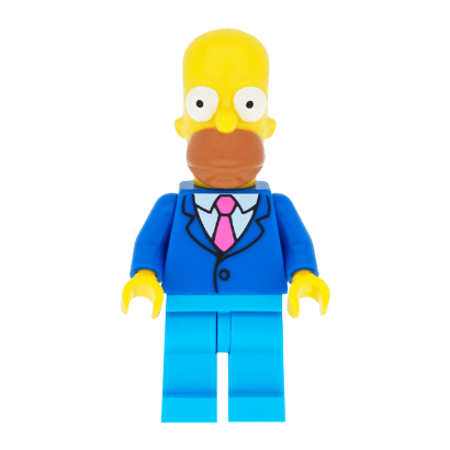 Фигурка Lego Homer Simpson with Tie and Jacket Cartoons The Simpsons sim028 Б/У - Retromagaz