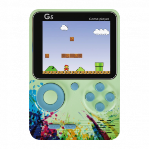 Консоль GameX G5 SV + 500 вбудованих ігор Green Blue