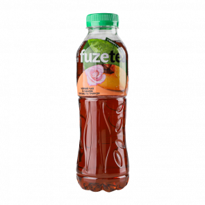 Чай Холодний Fuze Tea Чорний Персик-Троянда 500ml