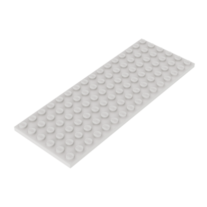 Пластина Lego Звичайна 6 x 16 3027 4499699 6176434 White Б/У - Retromagaz