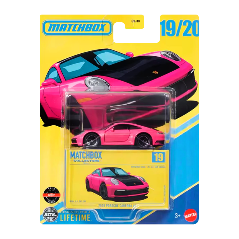 Машинка Premium Matchbox Porsche Porsche Carrera 4s Collectors 1:64 JCL43 Pink - Retromagaz