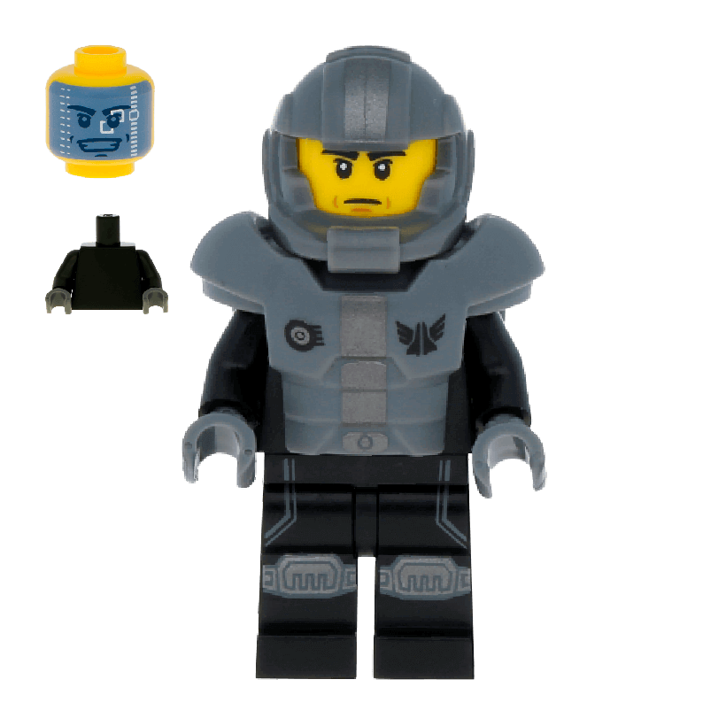 Фигурка Lego Series 13 Galaxy Trooper Collectible Minifigures col210 Б/У - Retromagaz