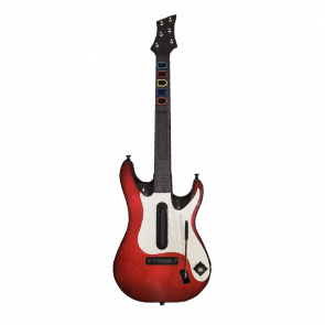 Гітара Бездротовий Activision Xbox 360 95905.805 Guitar Hero 5 Band Hero Black Red Б/У - Retromagaz