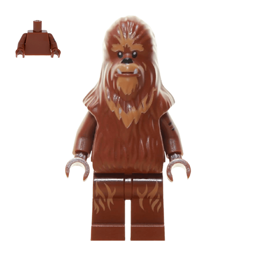 Фігурка Lego Інше Wookiee Printed Arm Star Wars sw0627 Б/У - Retromagaz